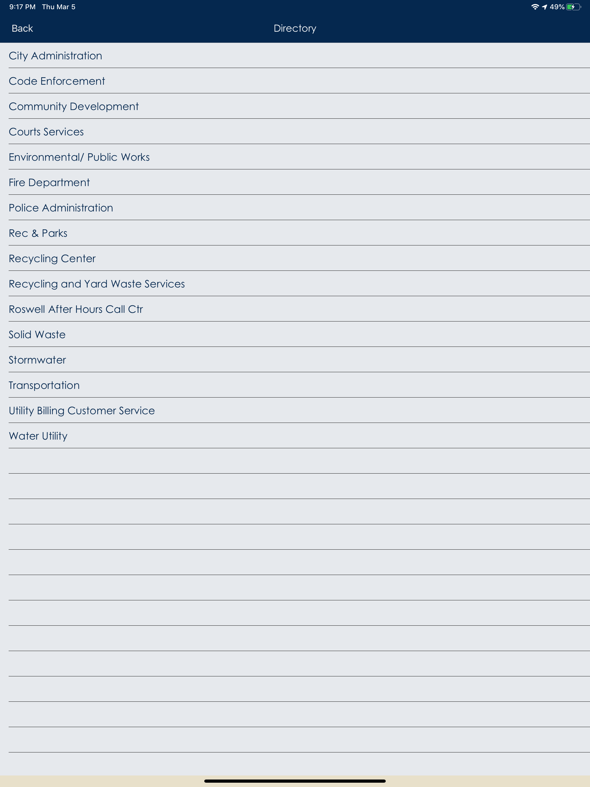 City of Roswell App screenshot 9
