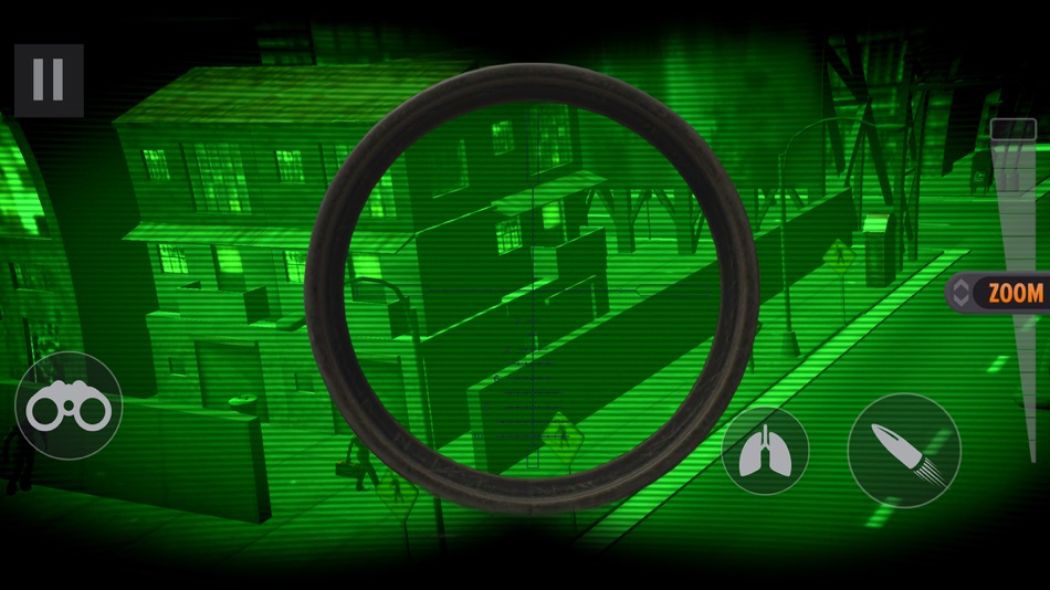 #4. Dark Vision New FPS Sniper 3D (iOS) 由: Syed Ahmed