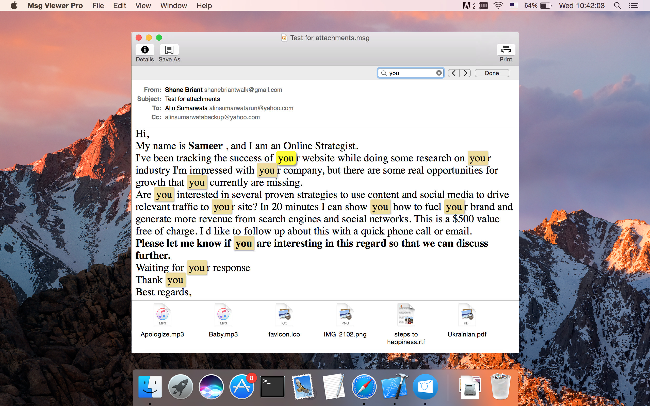 Msg Viewer Pro