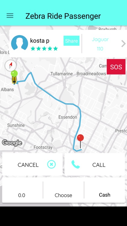 Zebra Ride Passenger screenshot-5