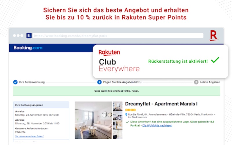 Screenshot #3 pour Rakuten Shopping-Assistent