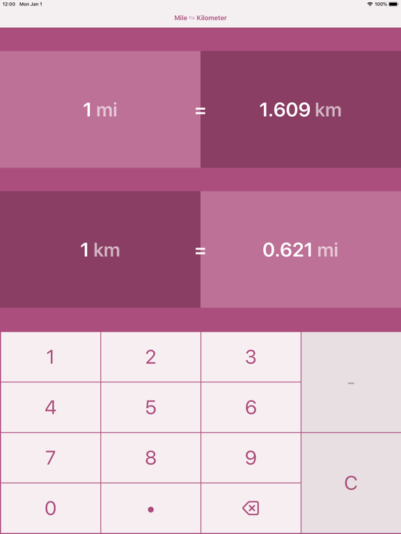 Screenshot #4 pour Milles en Kilomètres