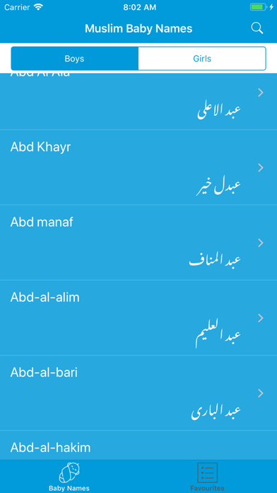 Screenshot #1 pour Muslim Baby Names With menings