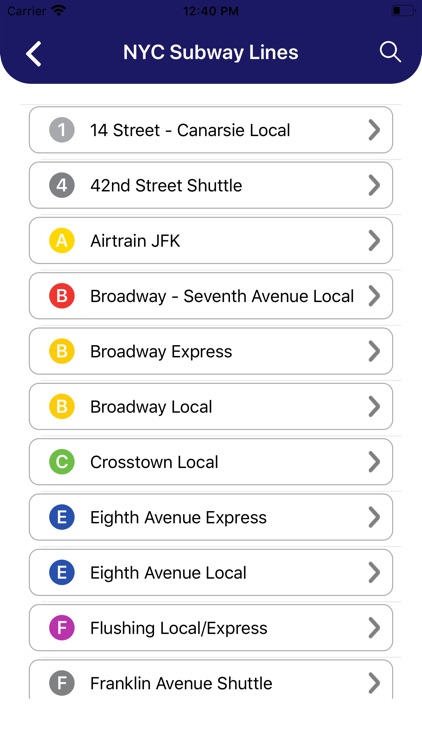 MTA NYC Subway Route Planner screenshot-3