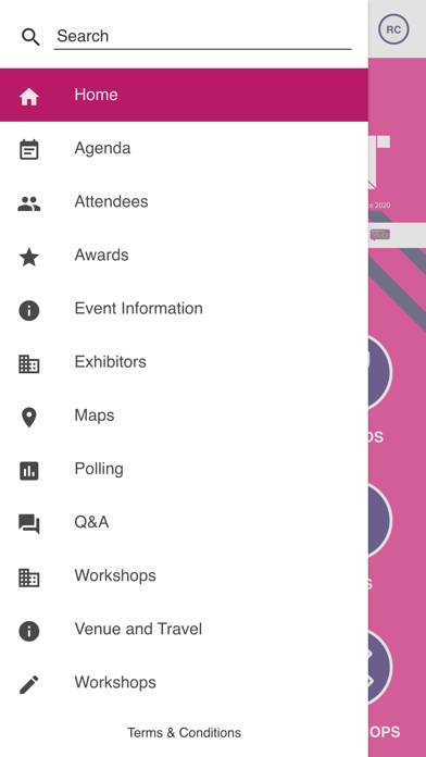 V4P Conference App screenshot 2