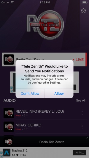 Radio Télé Zenith on the App Store