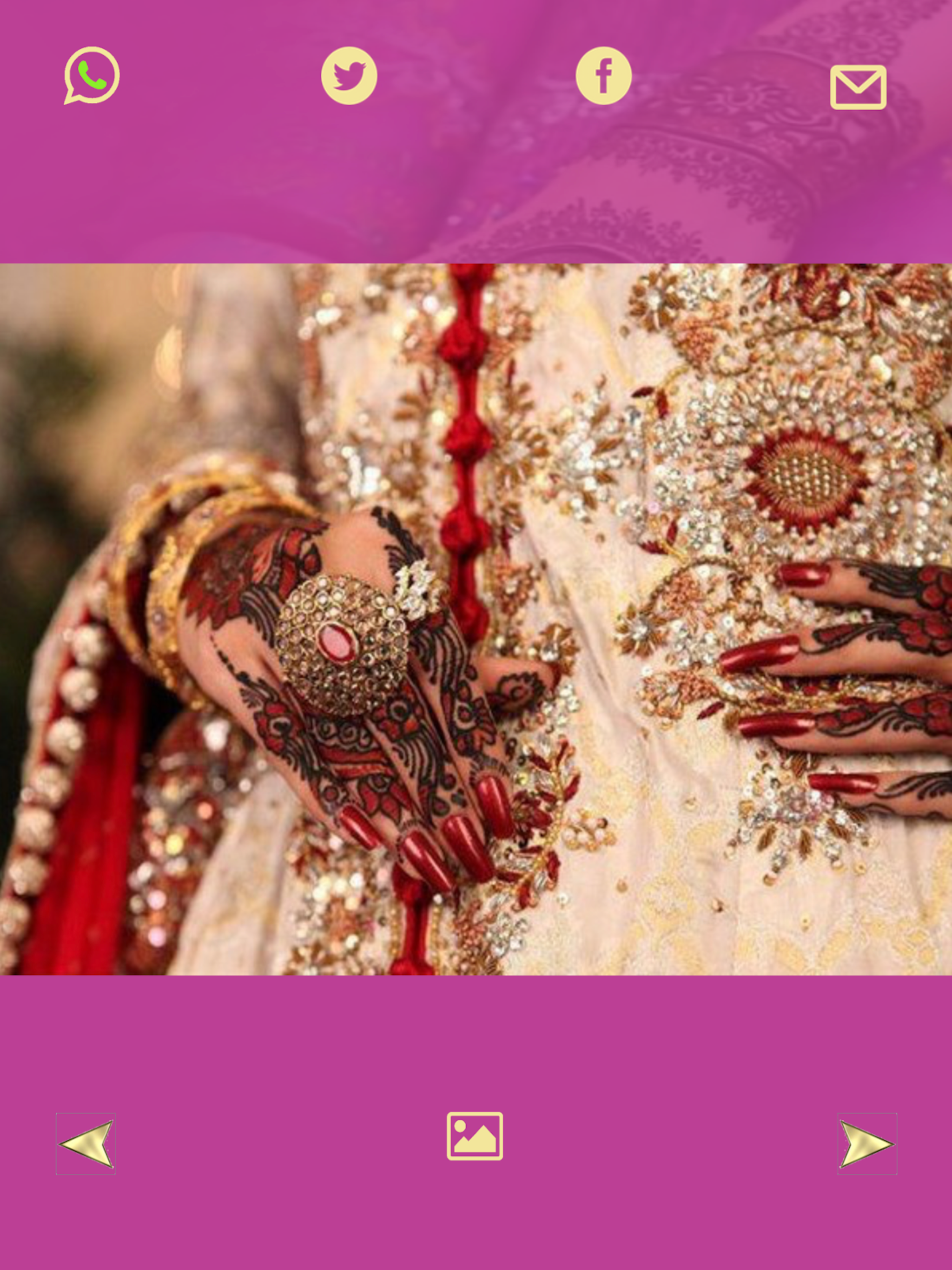 Arab Girls Mehndi Henna Design