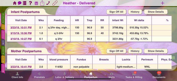 Mobile Midwife EHR screenshot 6