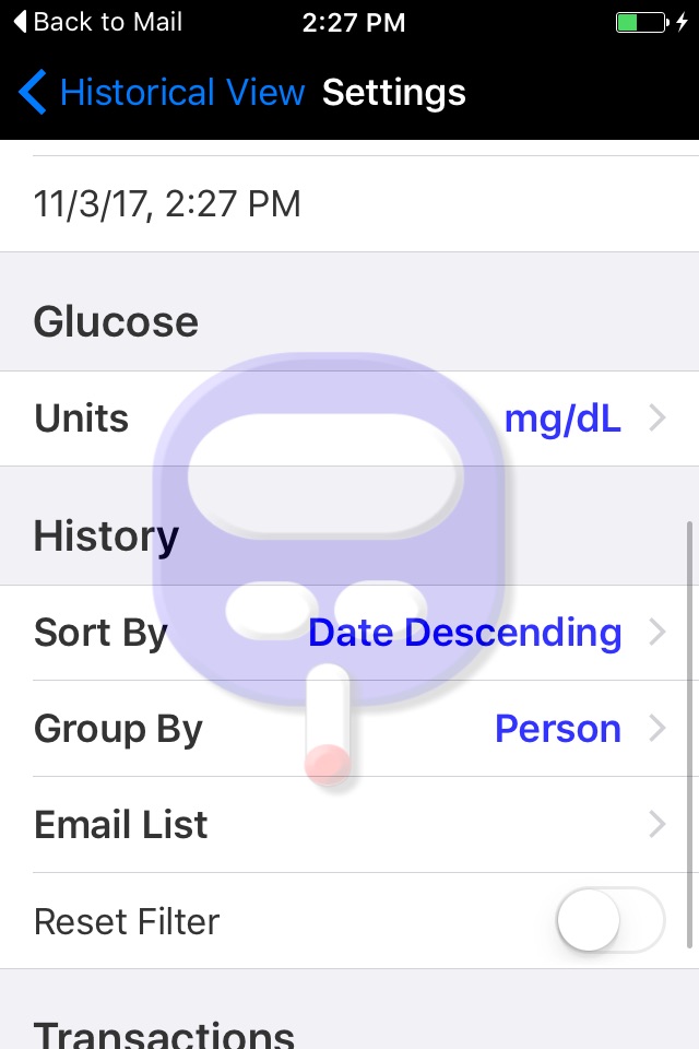 Gluco Logger screenshot 4