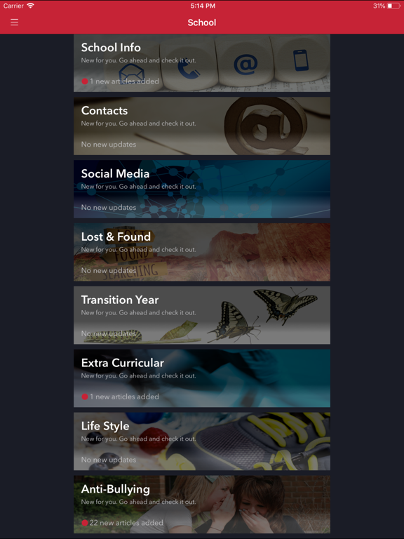 CBC Cork iPad screenshot 1 - Education app