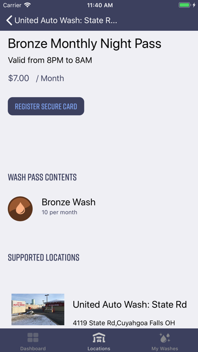 United Auto-Wash Screenshot