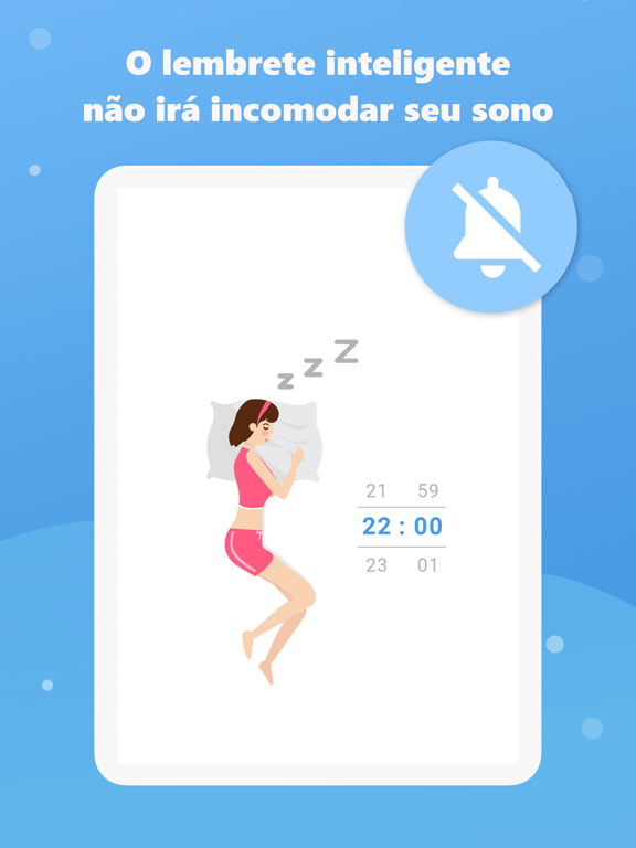 Lembrete de beber agua e alert iPad screenshot 5