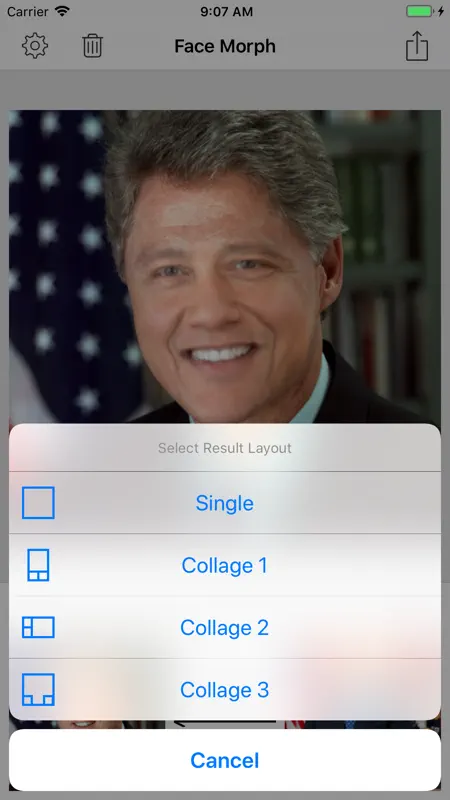 Face Morph - Morph 2 Faces screenshot 9 of 10