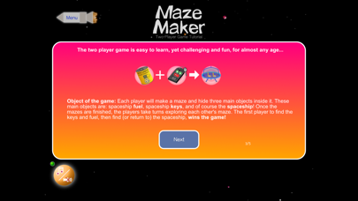 Maze Maker Space Edition Screenshot