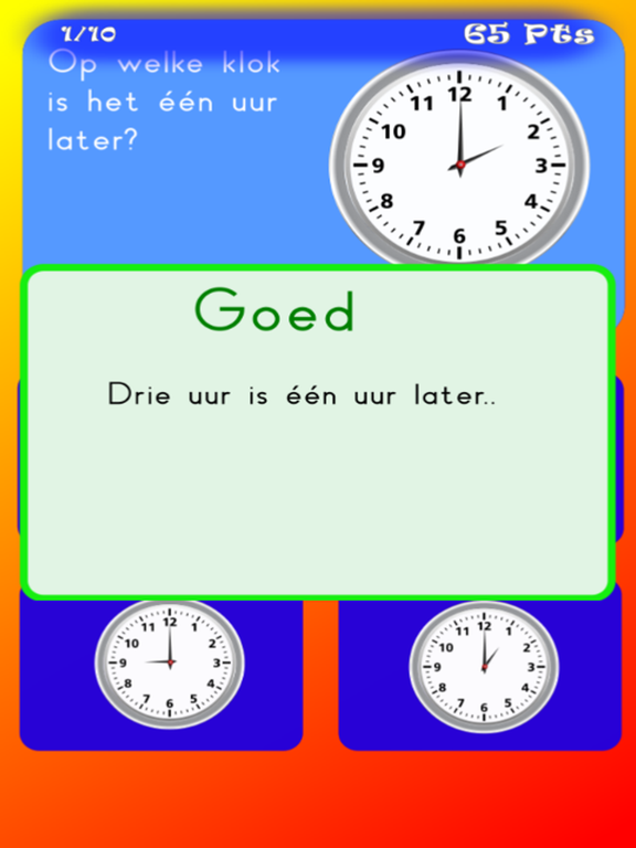 Screenshot #5 pour Klokkijken oefenen HD