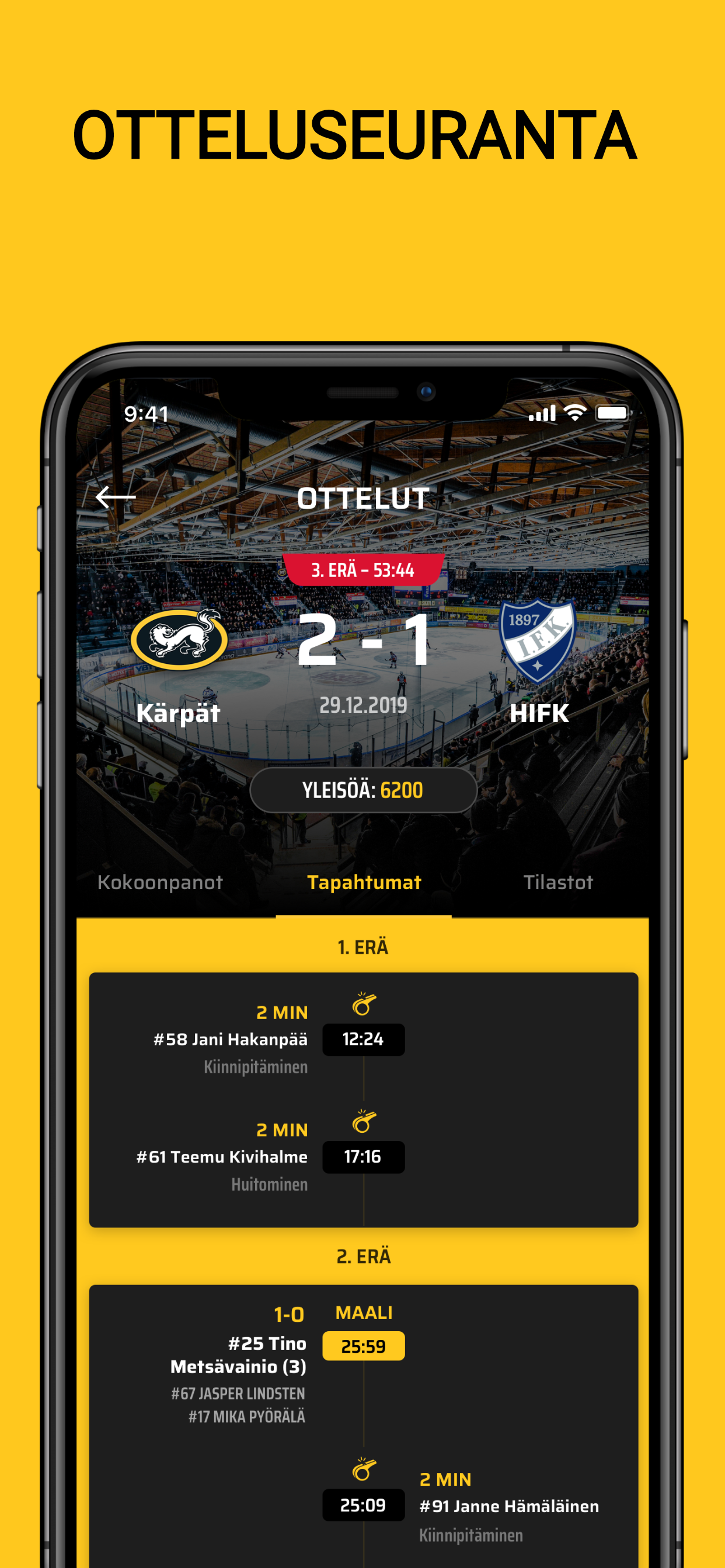 Oulun Kärpät screenshot 2