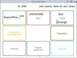 Game screenshot École : Classes de mots mod apk