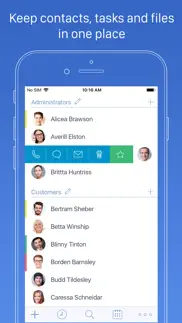 top contacts - contact manager iphone resimleri 1