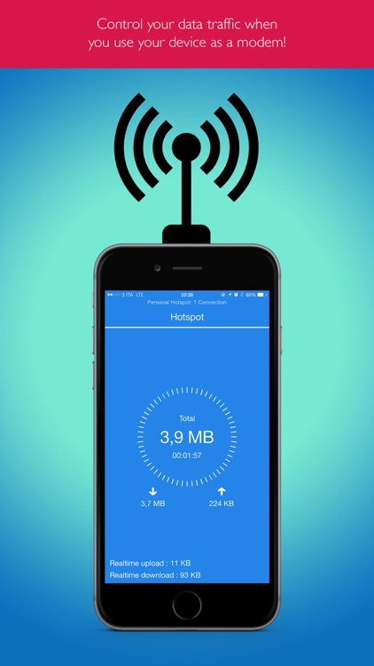 Hotspot Monitor Data Usage Pro