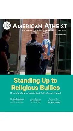 American Atheist Magazine iPhone image 2