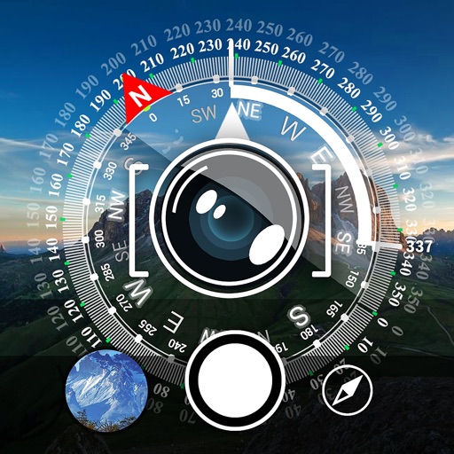 GPS Photo Stamp Camera icon