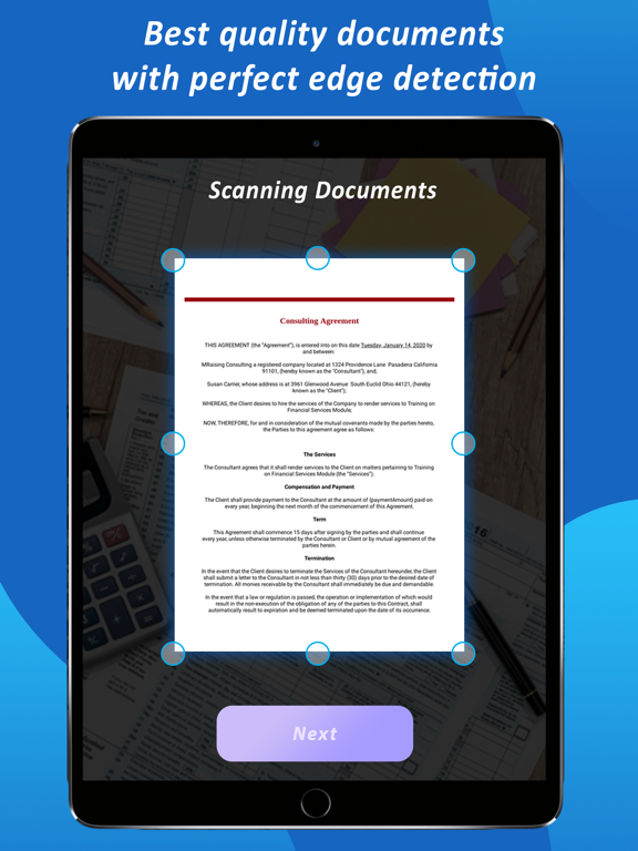 Screenshot #5 pour Quick Scanner - Scan Documents