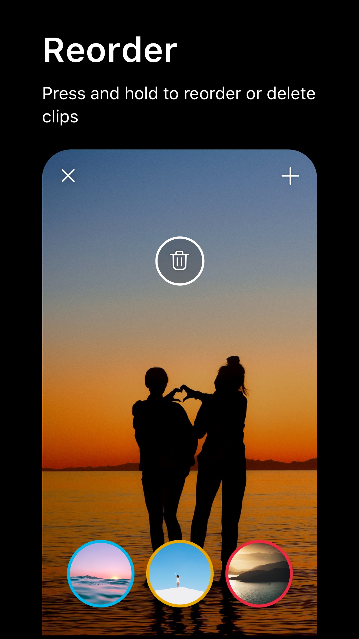 Screenshot do app Spark Camera & Video Editor