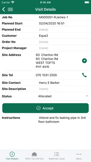 Maintenance Manager screenshot 2