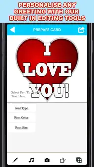 Greeting Cards App iphone bilder 3
