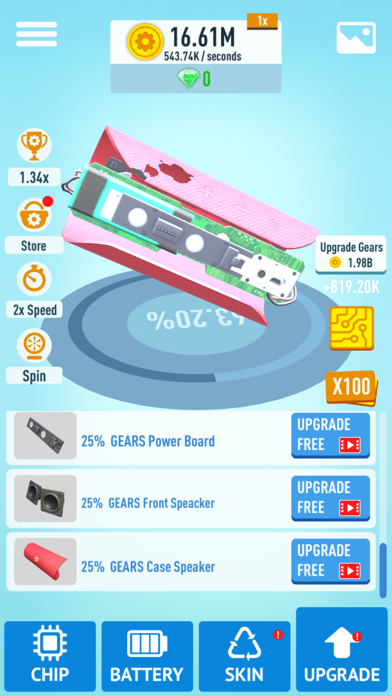 Idle Gadgets - Clicker Game Screenshot