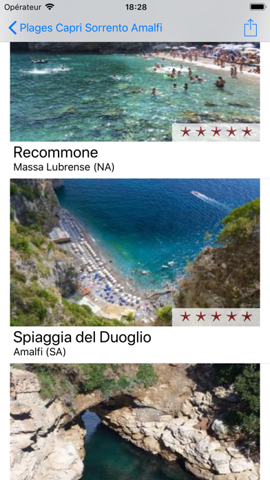 Screenshot #2 pour Plages Capri Sorrento Amalfi