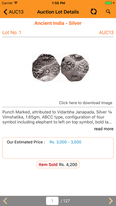 Bombay Auctions Screenshot