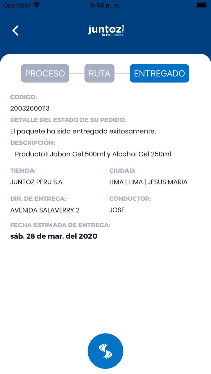 iPhone screenshot
