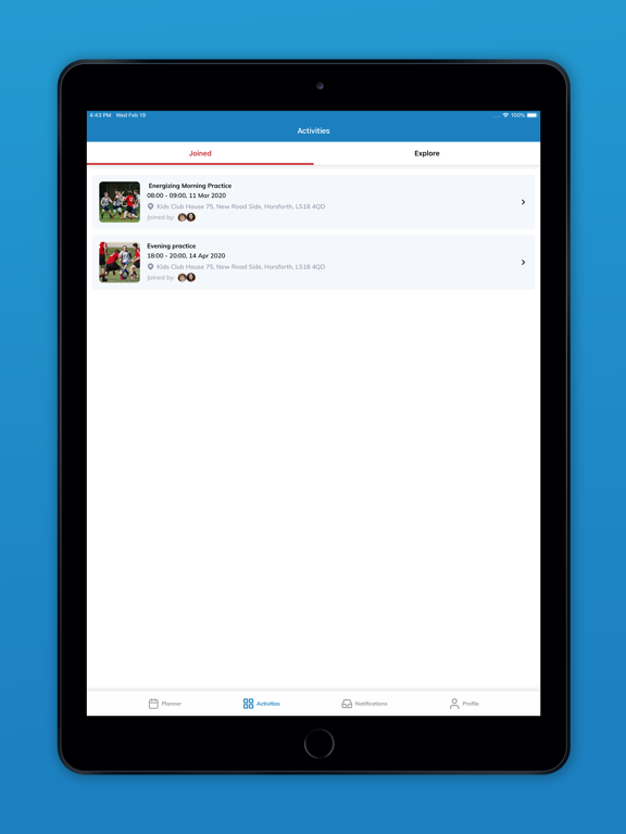Screenshot #5 pour ServeSport App