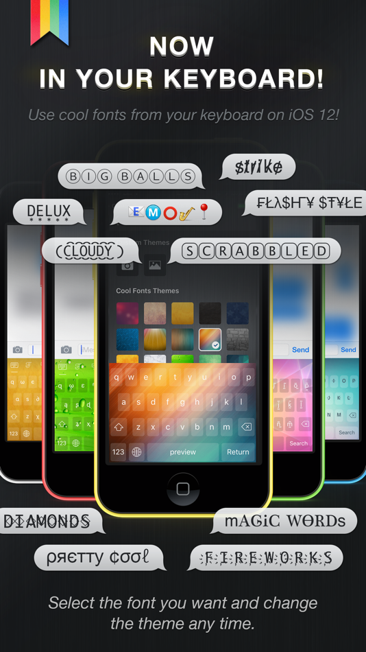 #2. Cool Fonts (iOS) 由: Alejandro Portela