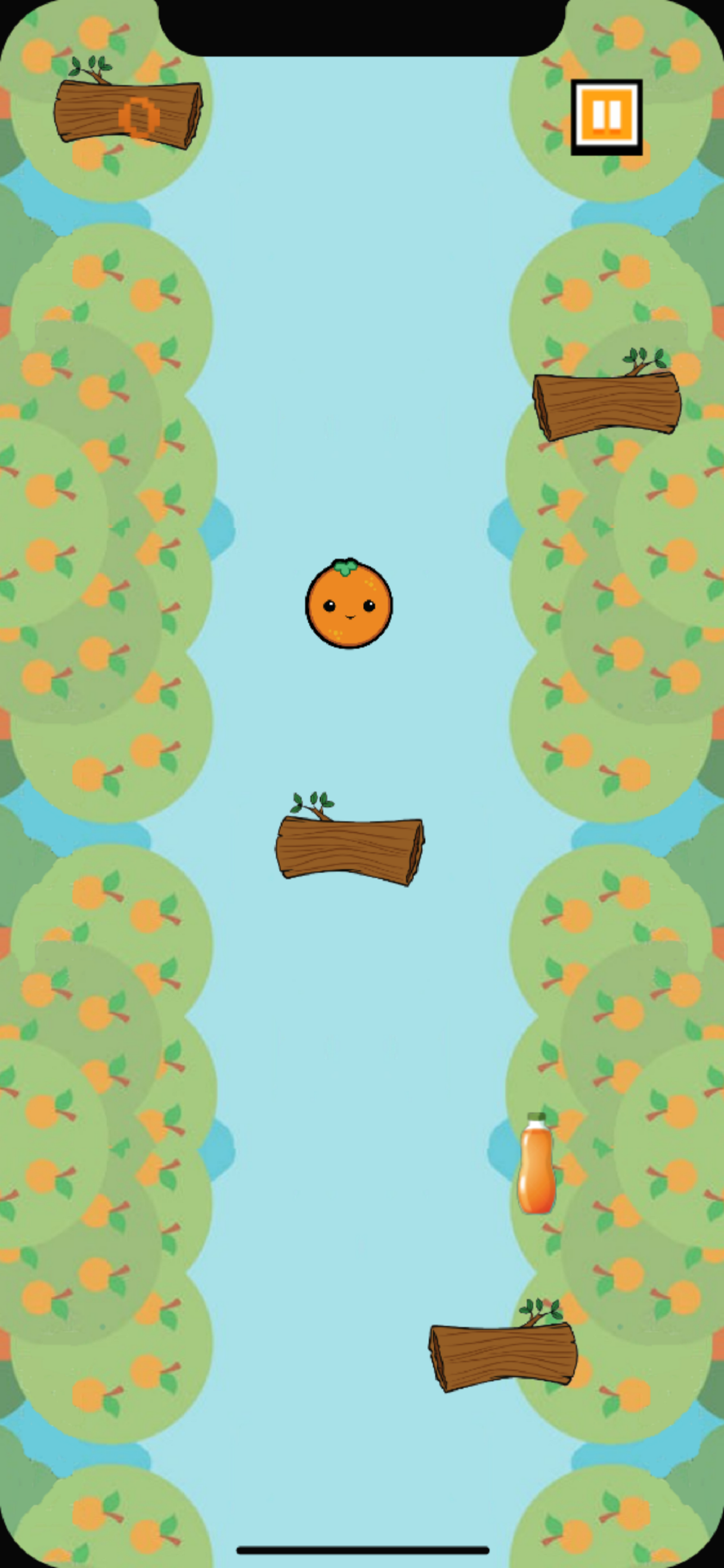 Jumping Orange: Fun Fruit Dash
