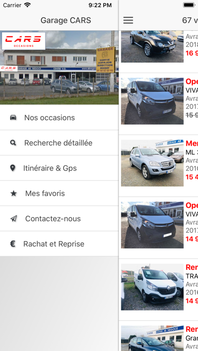 Screenshot #1 pour Garage Cars