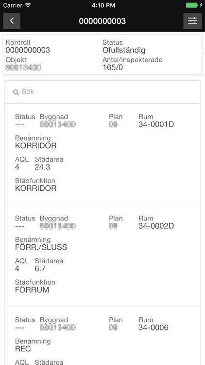 Pocketlord Städkontroll