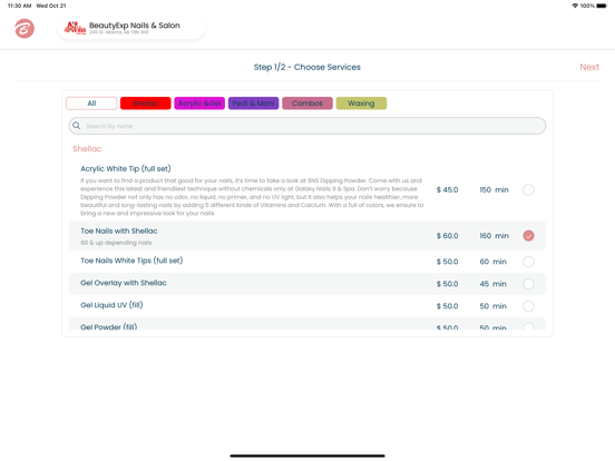 Screenshot #5 pour Belle Check-in