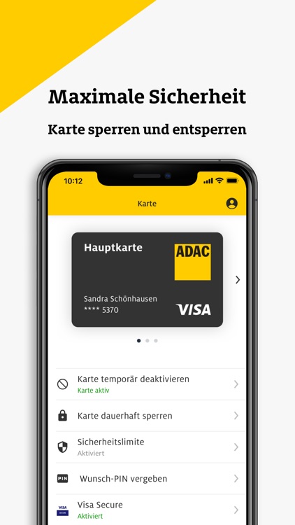 ADAC Kreditkarte screenshot-3