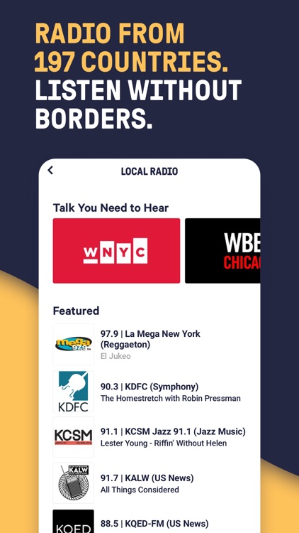 TuneIn Radio: News & Podcasts screenshot-3
