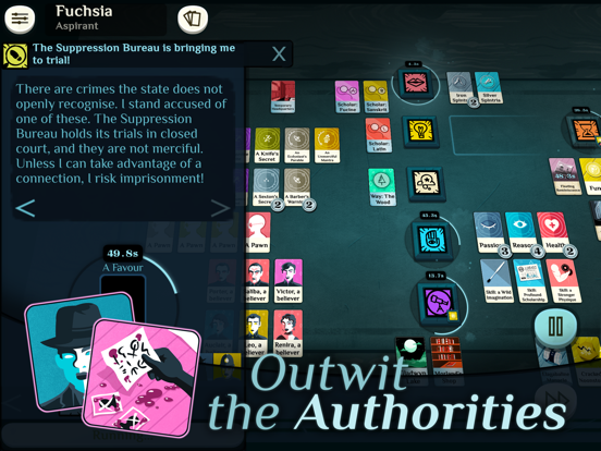 Cultist Simulator iPad app afbeelding 6