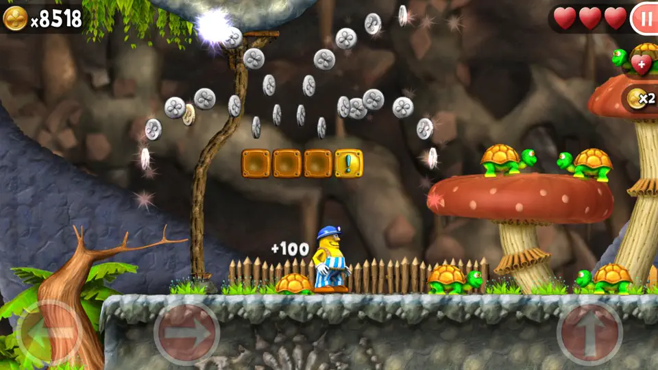 Скриншот Incredible Jack: игра оффлайн на iPhone 6