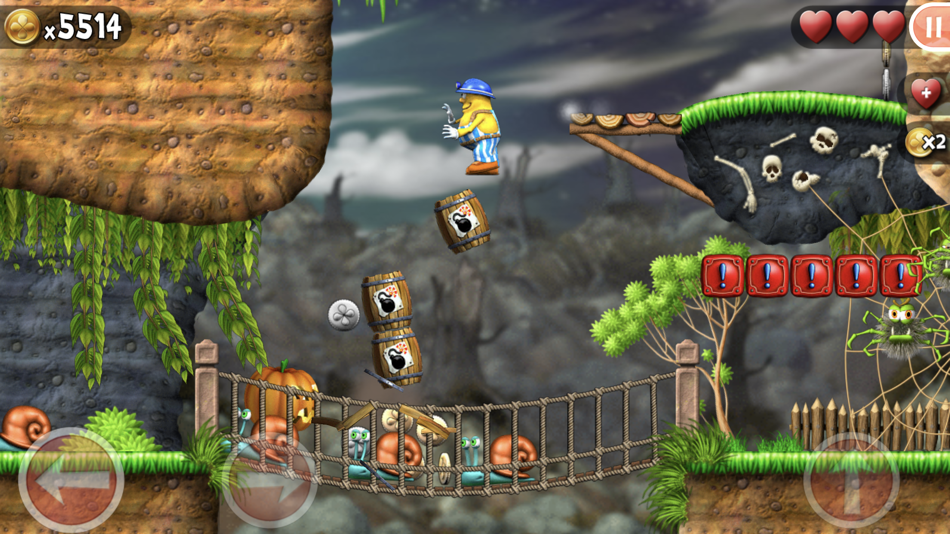 #8. Incredible Jack: Jump and Run (iOS) 由: BrainMount Ltd