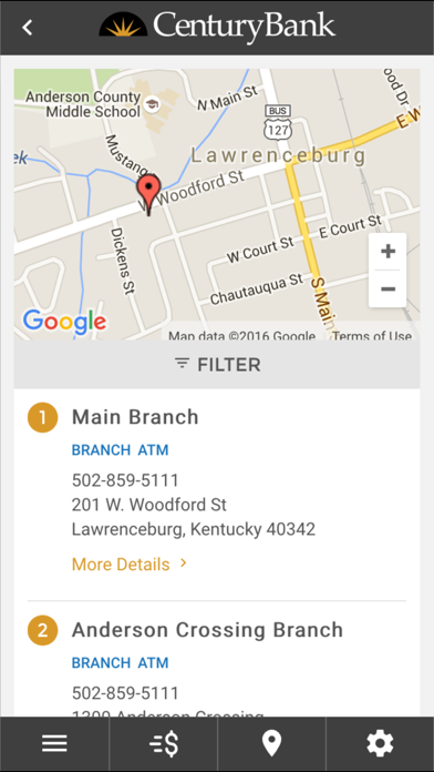 Century Bank Direct Screenshot