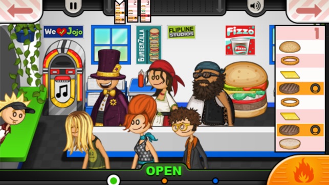 Papa's Burgeria - Jogo Gratuito Online