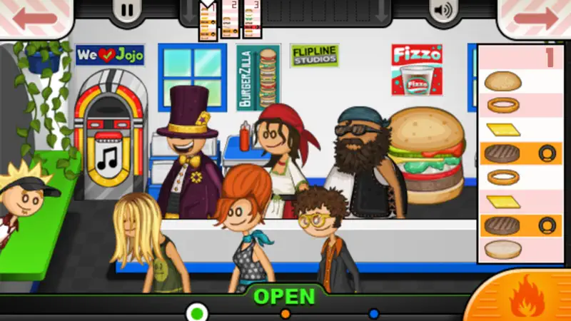 Papa's Burgeria To Go! screenshot 2 of 5