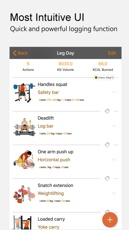 MoHot Workout Planner Gym Log
