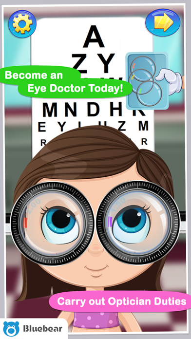 Screenshot #1 pour Eye Doctor - Kids games