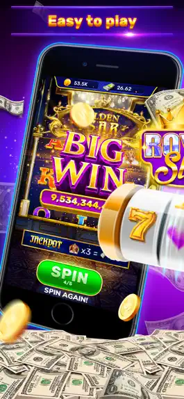 Game screenshot Royal Slots: easy casino game mod apk